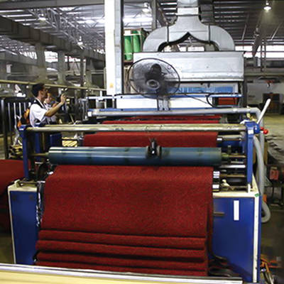 Línea de producción de alfombras de PVC blando